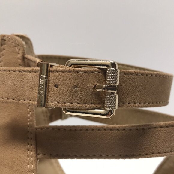 Circus by Sam Edelman "Stella" Block Heel Sandal in Tan - Picture 5 of 16